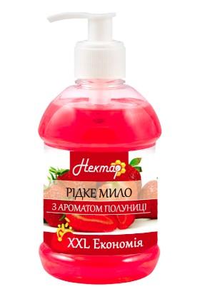 Нектар р/мило 500мл з аром. полуниці